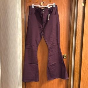 NWT Zenana burgundy jeans 3x